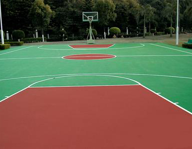 丙烯酸籃球場
