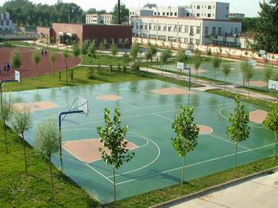 濱?？h化工園區(qū)籃球場