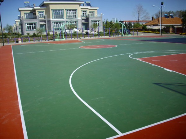 鹽城師范學(xué)院塑膠籃球場(chǎng)