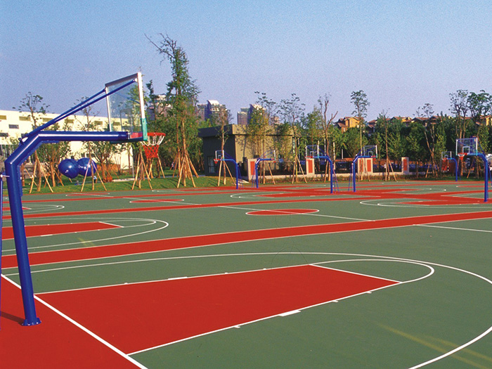 浙江筧橋空軍部隊(duì)籃球場(chǎng)