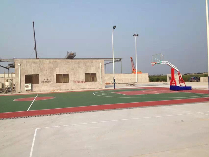 常州金壇廣亞集團(tuán)籃球場(chǎng)