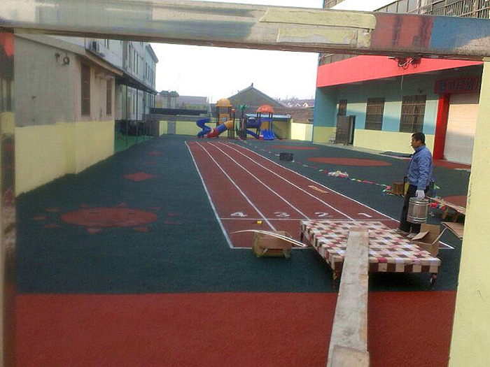 大豐幼兒園施工實(shí)景